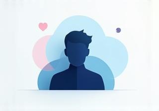 Image representing a polished personal profile or identity.